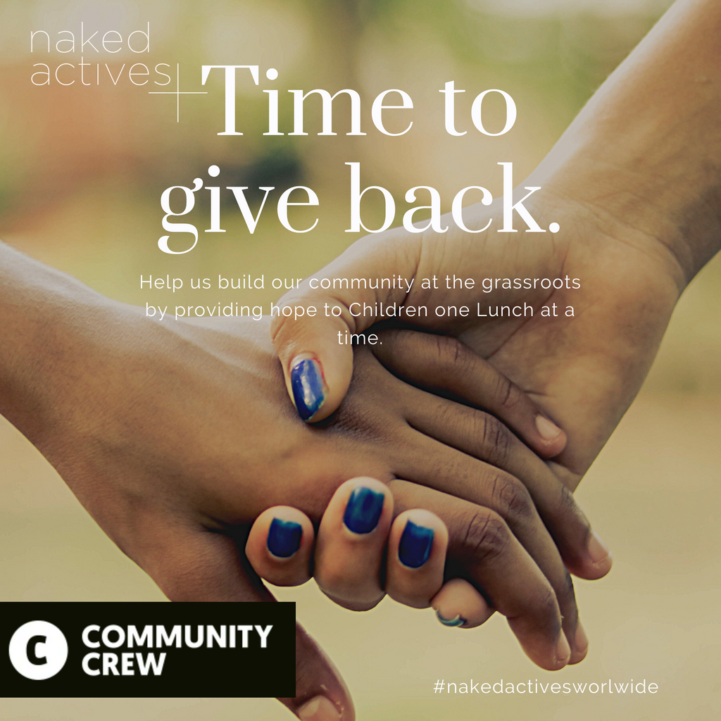 Naked Actives Canada Gives Back to Feed Children
